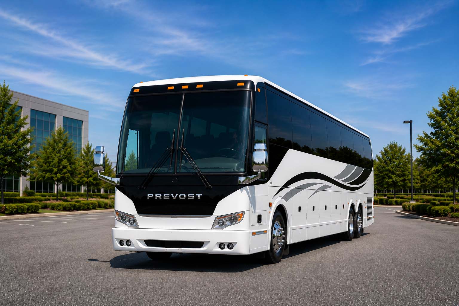 Charter bus rental in Boulder, CO